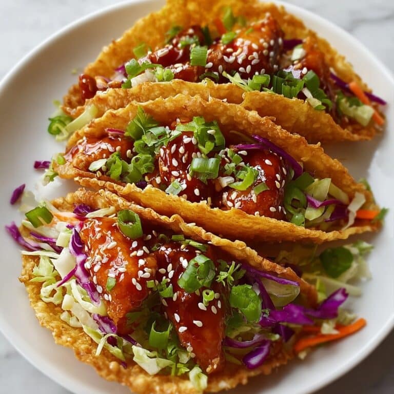 30-Minute Crispy Chicken Wonton Tacos Recipe