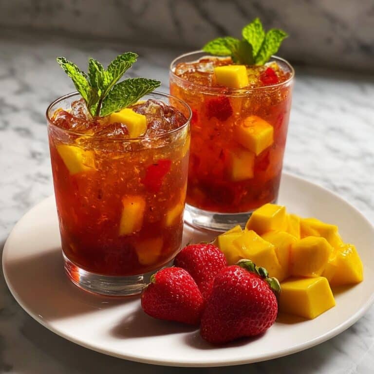 Mango Strawberry Iced Tea: Refresh Your Summer Sips! Recipe
