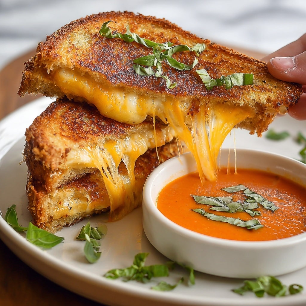 Ultimate Grilled Cheese with Tomato Soup Dip Recipe