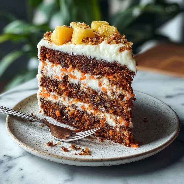 Pineapple Carrot Cream Cake Recipe