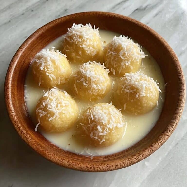 Easy Coconut Condensed Milk Balls Recipe