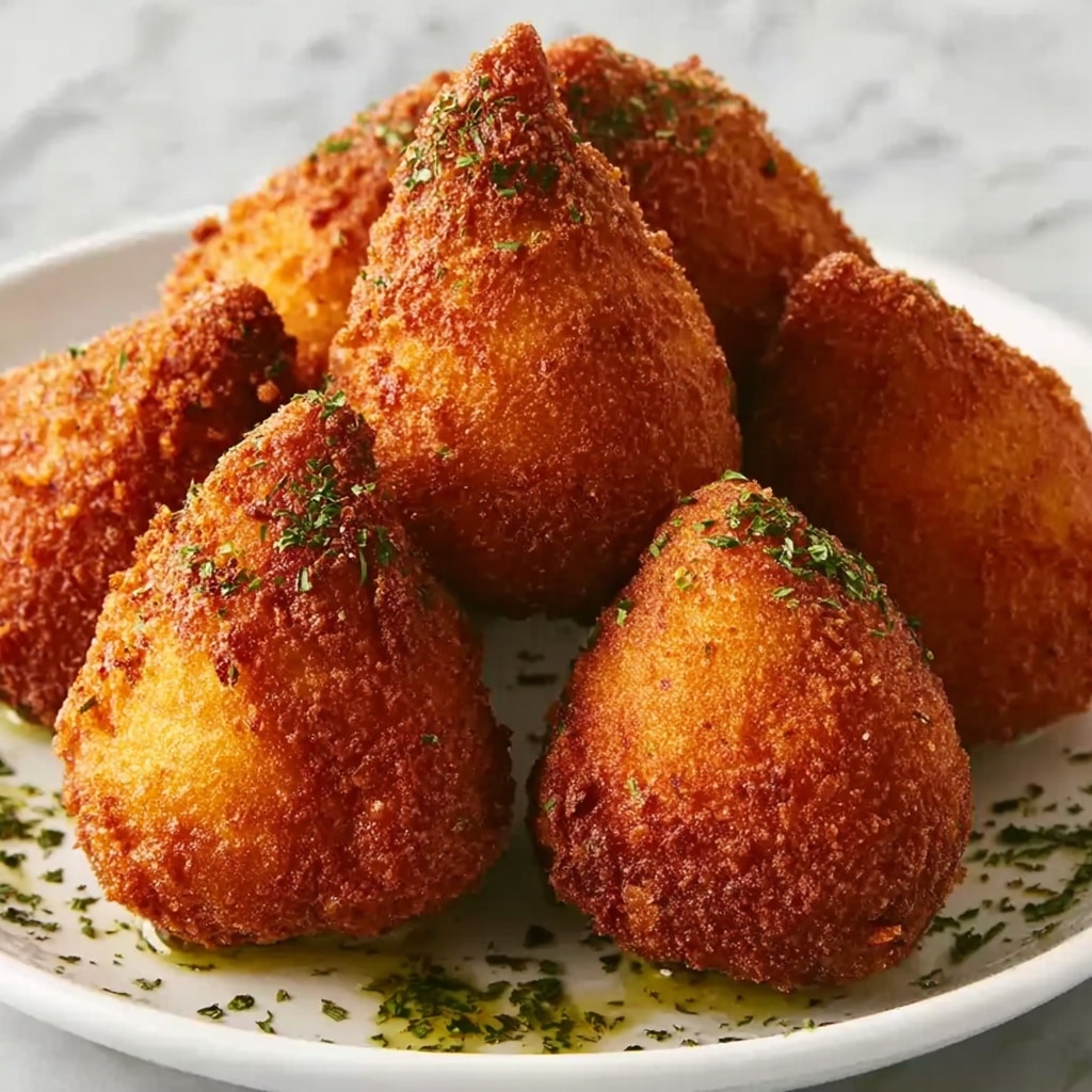 Brazilian Chicken Croquettes (Coxinhas) Recipe