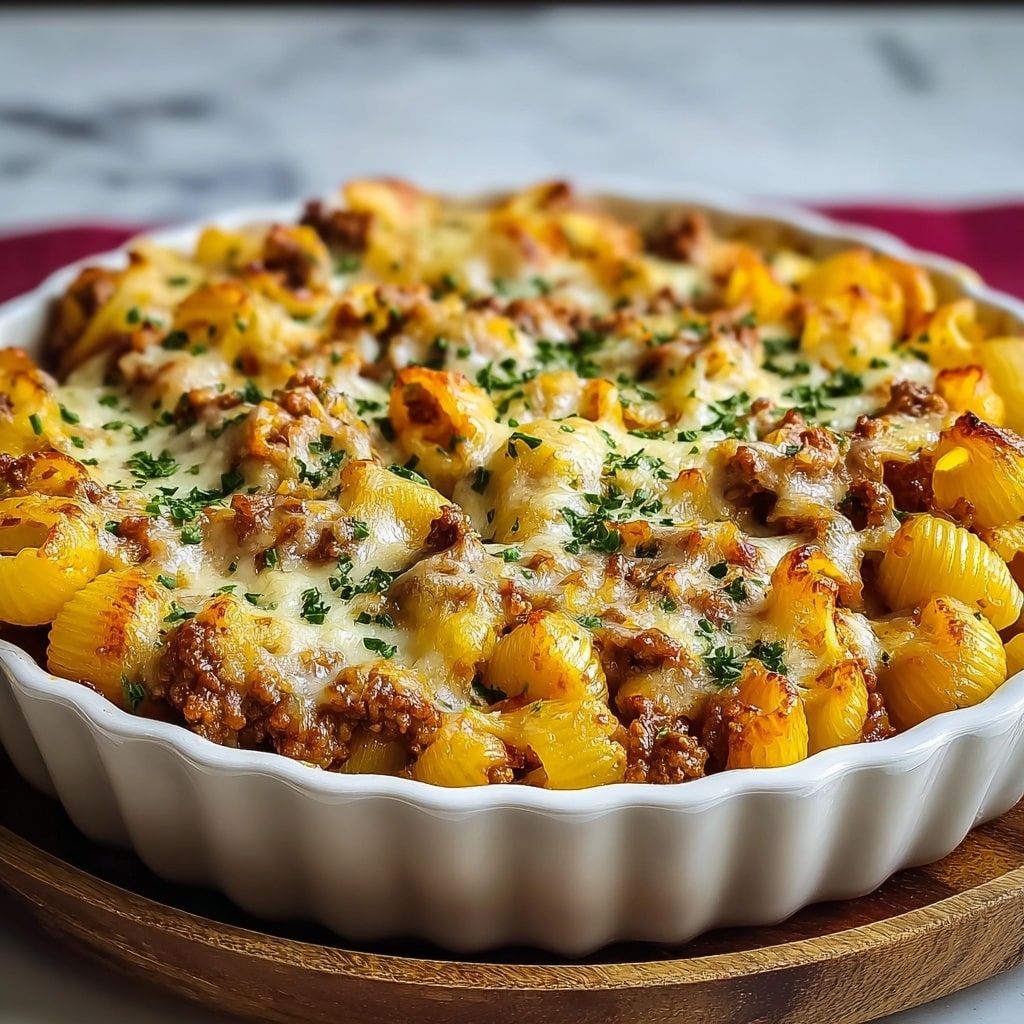 Cajun Cream Cheese Alfredo with Ground Beef Recipe
