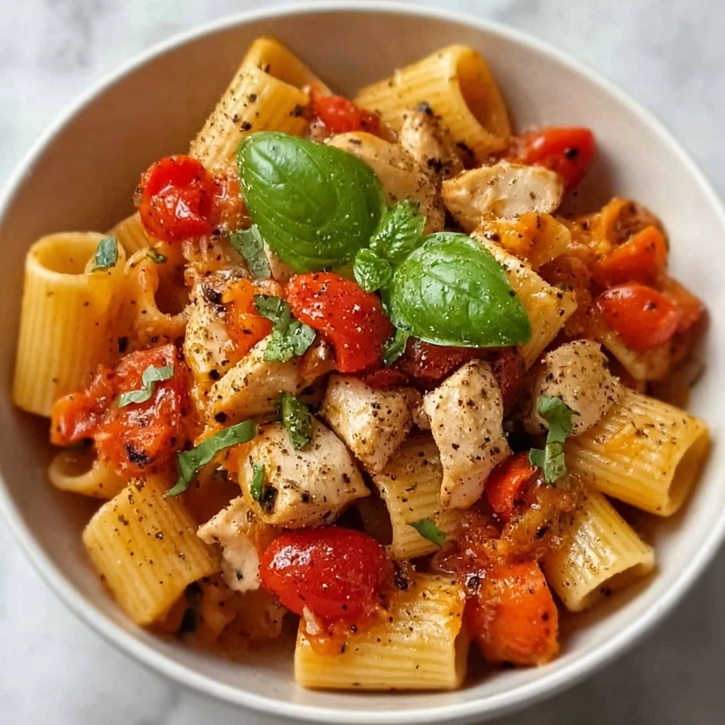 Bruschetta Chicken Pasta Recipe