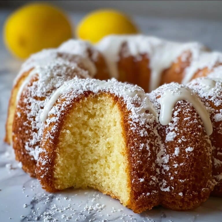 Italian Lemon Pound Cake Recipe