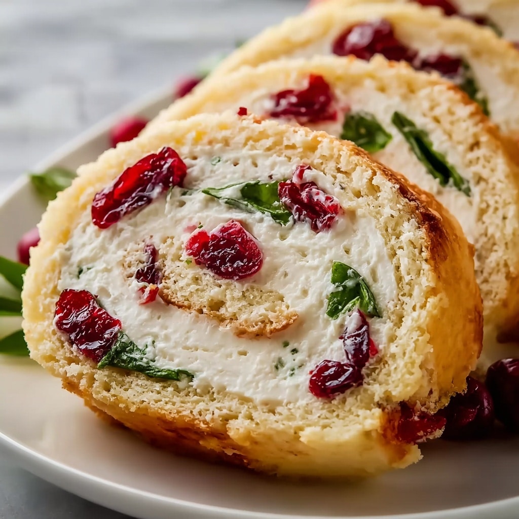 Turkey Cranberry Pinwheels Recipe