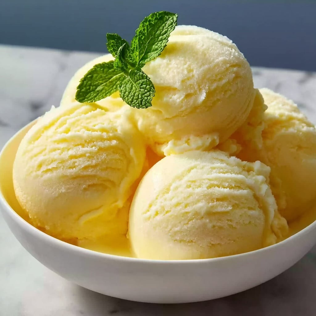 Lemon Sorbet Recipe 6 Lemon Sorbet Recipe - Recipe Image
