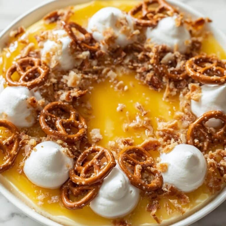 Lemon Pretzel Salad Recipe