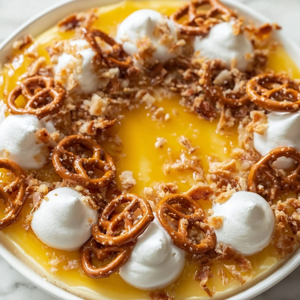 Lemon Pretzel Salad Recipe