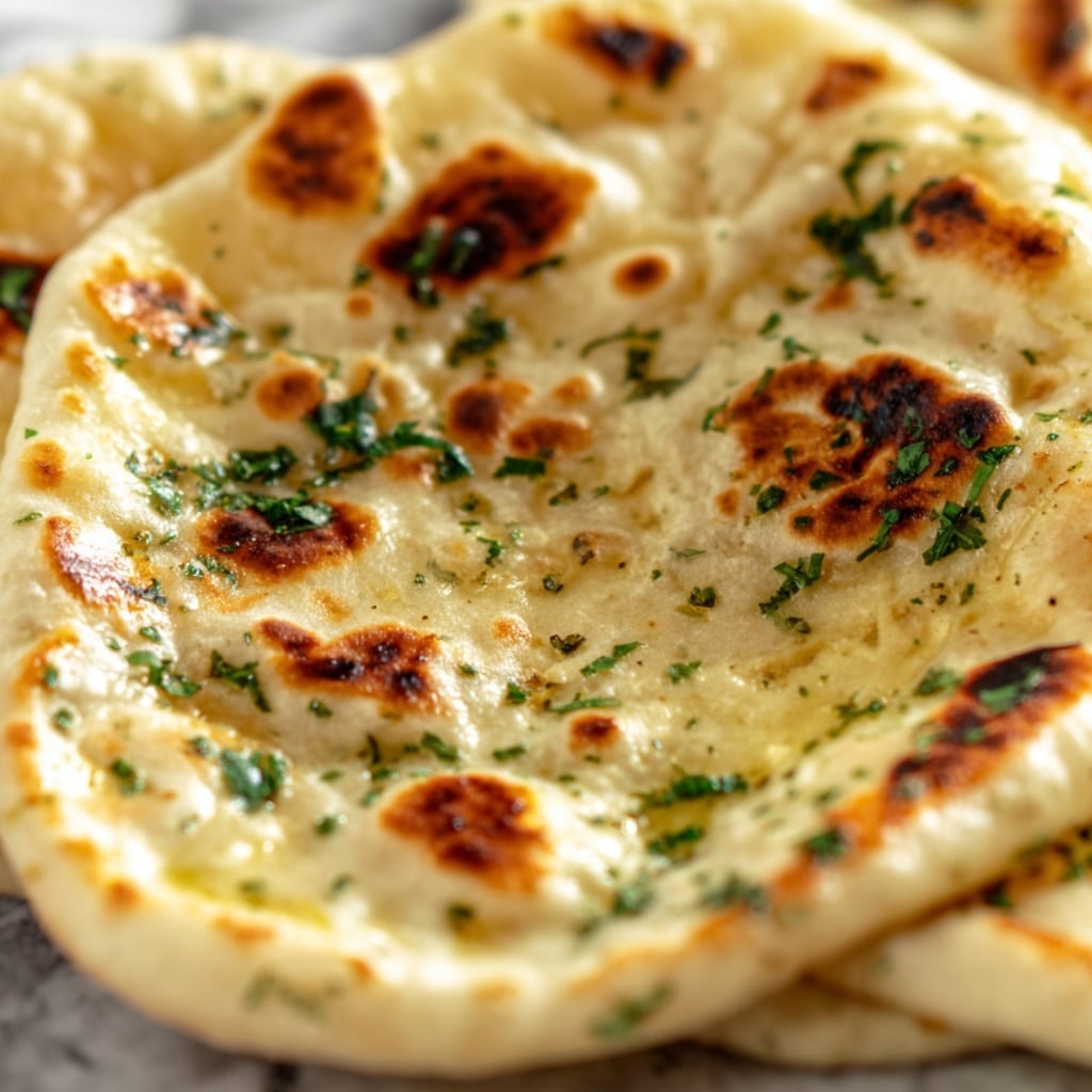 Garlic Naan Bread Recipe 6 Garlic Naan Bread Recipe - Recipe Image