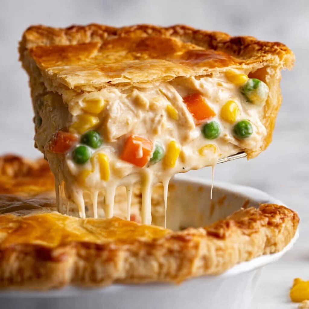 Biscuit Topped Cheesy Chicken Pot Pie Recipe 6 Biscuit Topped Cheesy Chicken Pot Pie Recipe - Recipe Image