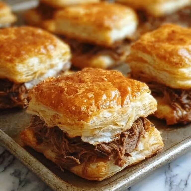 Baked French Dip Biscuits with Dipping Broth Recipe