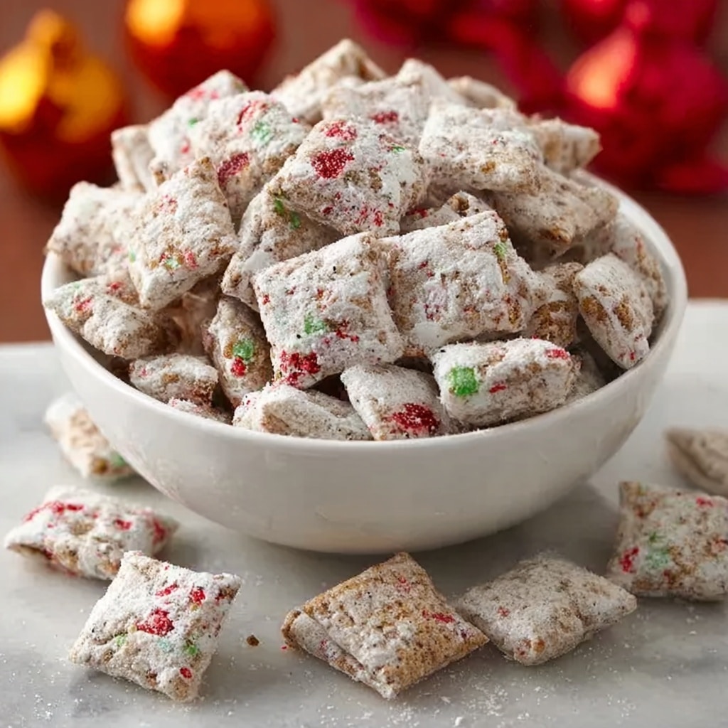 Reindeer Food (Christmas Puppy Chow) Recipe