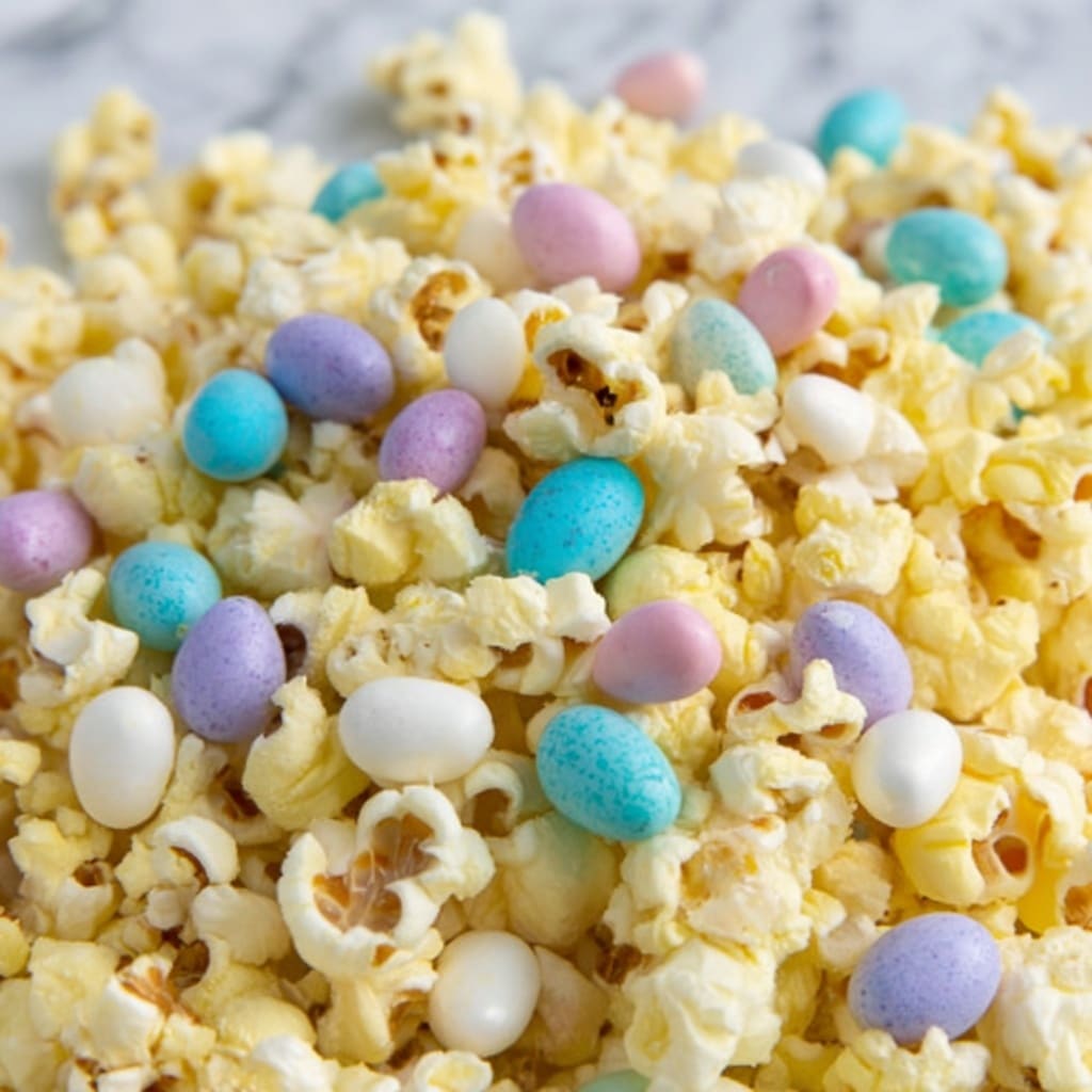 Easter Candy Popcorn Recipe 6 Easter Candy Popcorn Recipe - Recipe Image