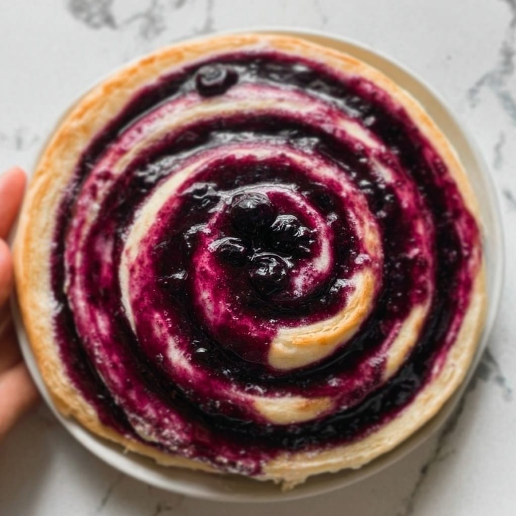 Blackberry Sweet Rolls with Cream Cheese Glaze Recipe