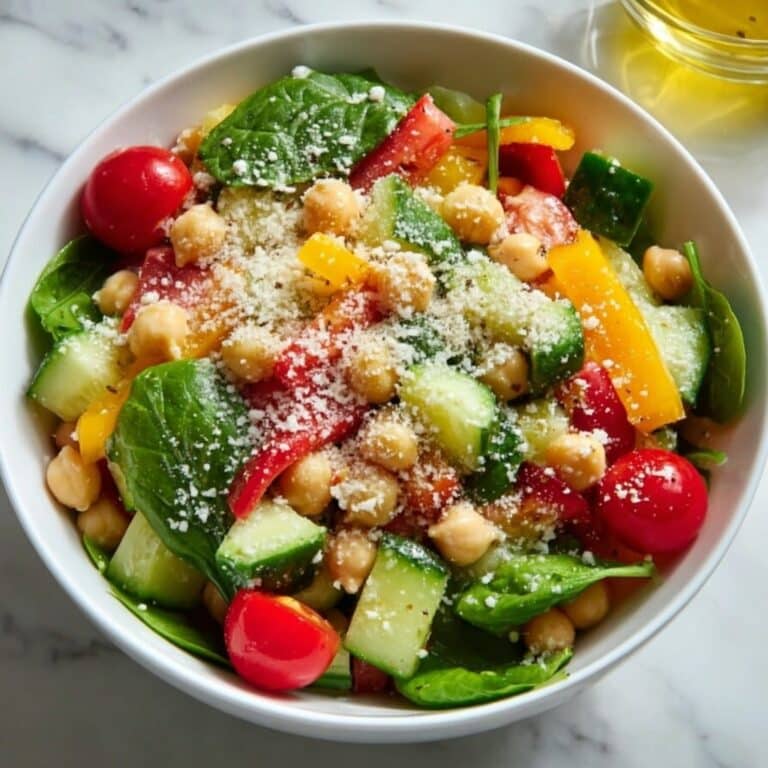 Colorful Summer Chickpea Salad Recipe