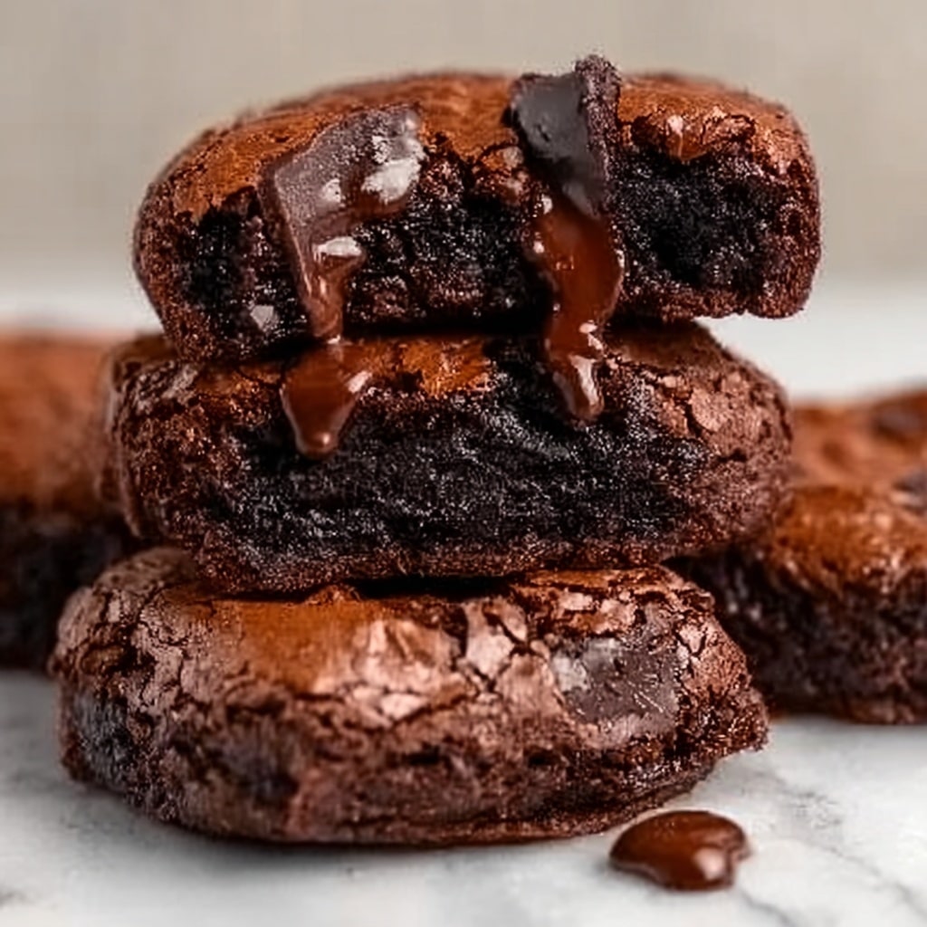 Chocolate Lava Brownie Cookies Recipe
