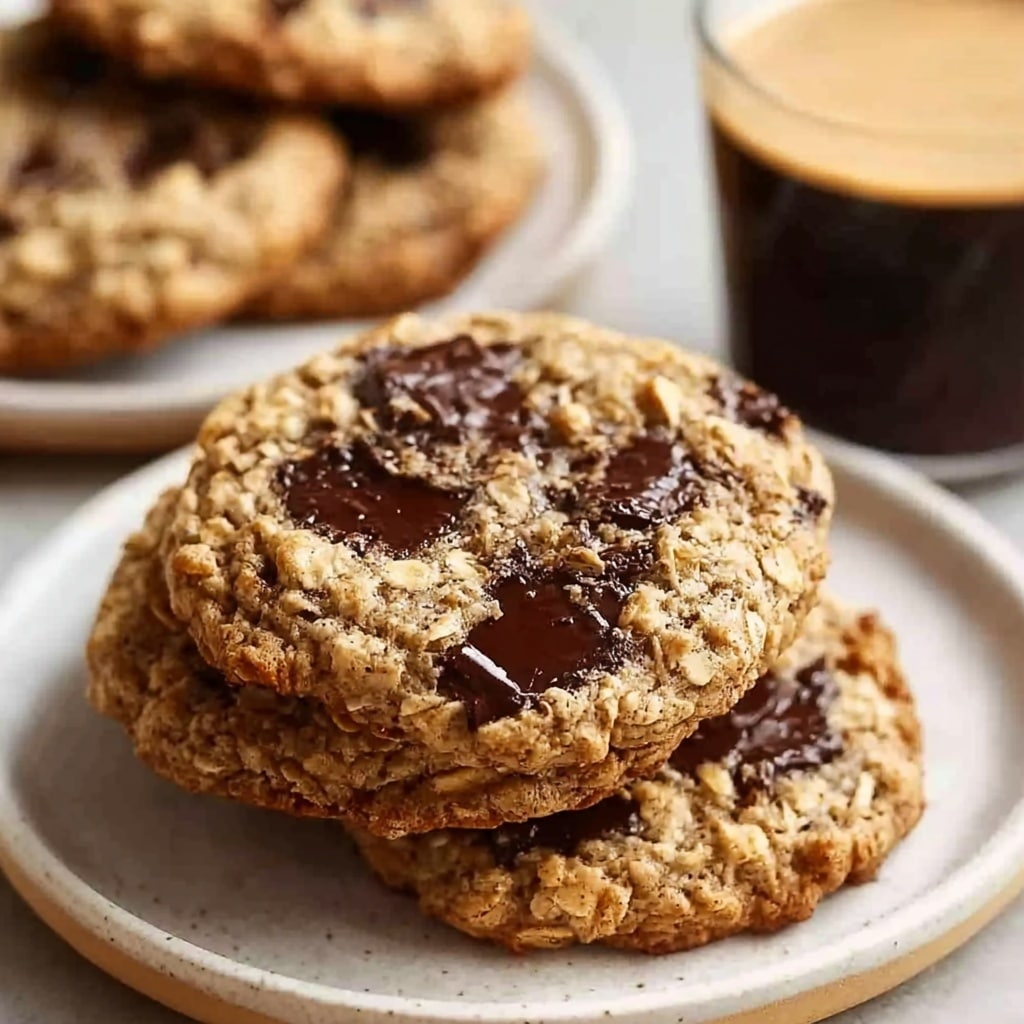 Chocolate Chip Espresso Oatmeal Cookies Recipe