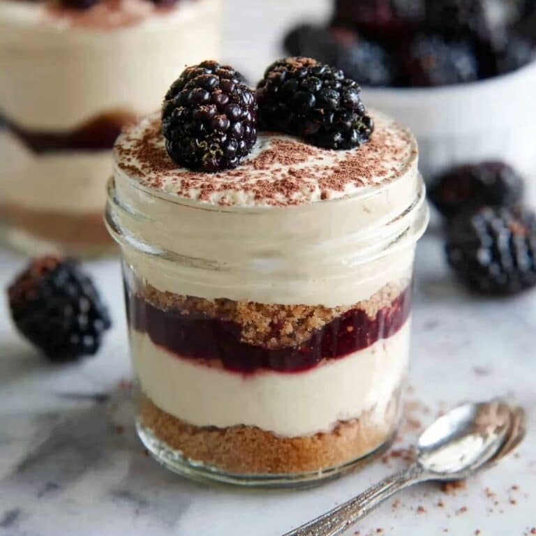 High Protein Cheesecake Jars Recipe
