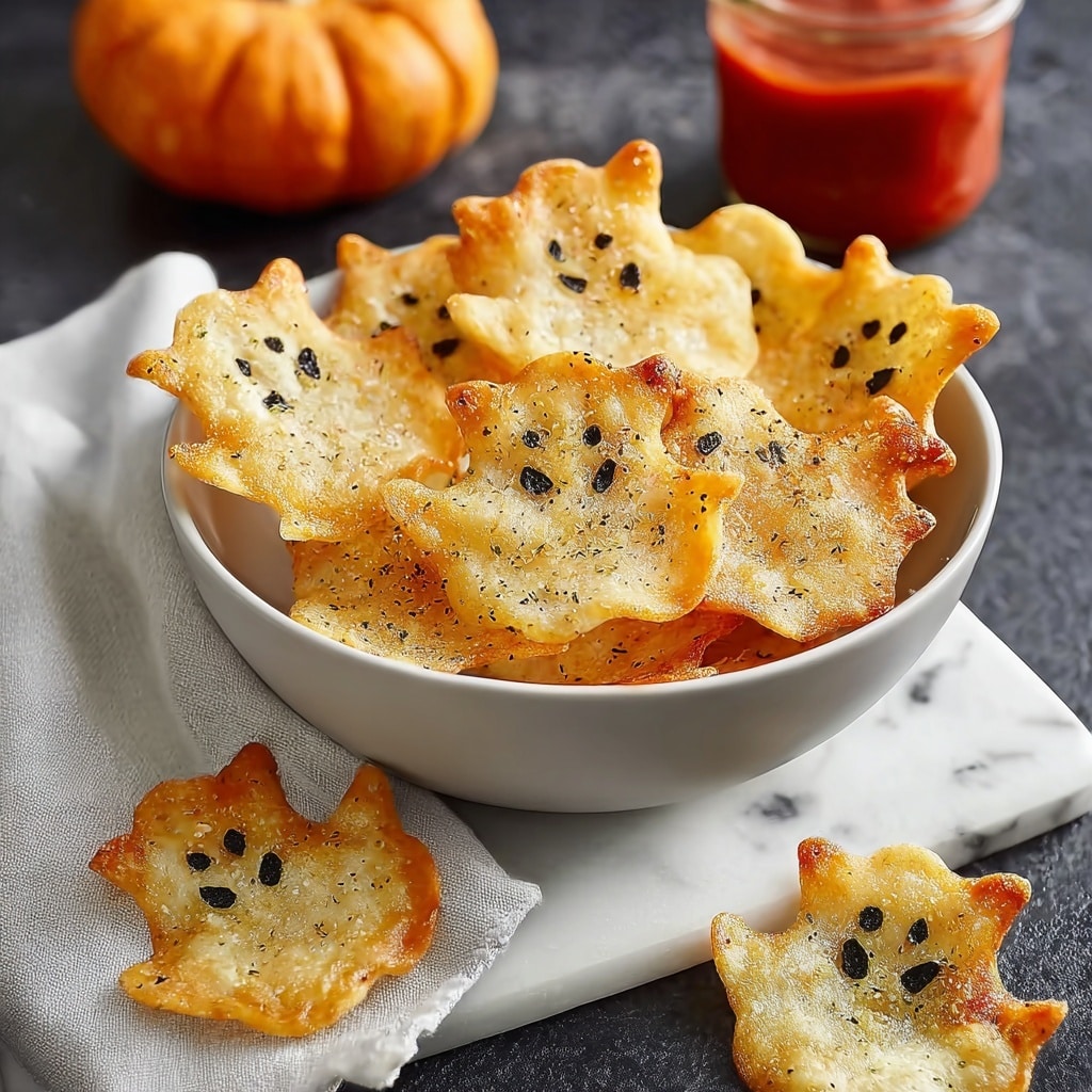 Spooky Baked Halloween Chips Recipe