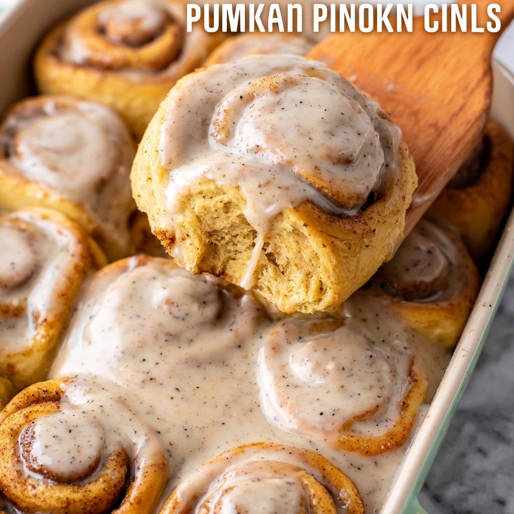 Pumpkin Spice Cream Cheese Cinnamon Rolls Recipe