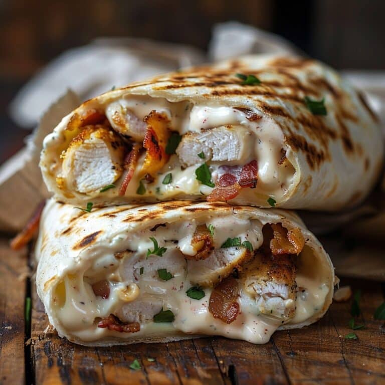 Tasty Bacon Ranch Chicken Wraps Recipe