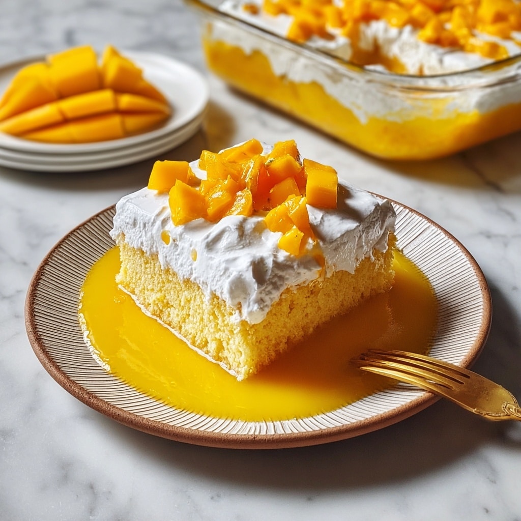 Mango Tres Leches Cake Recipe