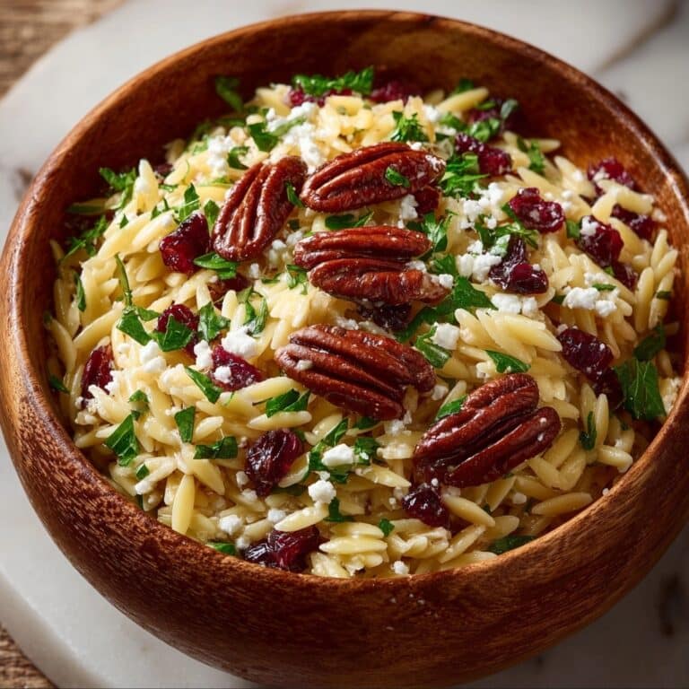 Cranberry & Goat Cheese Orzo Salad: 20-Minute Irresistible Favorite Recipe