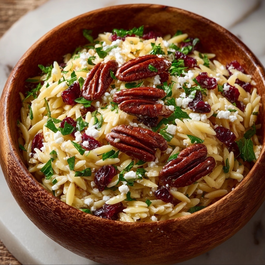 Cranberry & Goat Cheese Orzo Salad: 20-Minute Irresistible Favorite Recipe