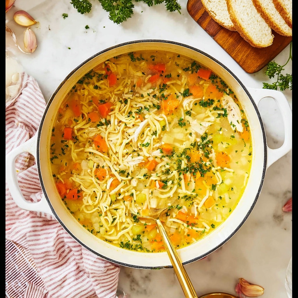 Rotisserie Chicken Noodle Soup Recipe