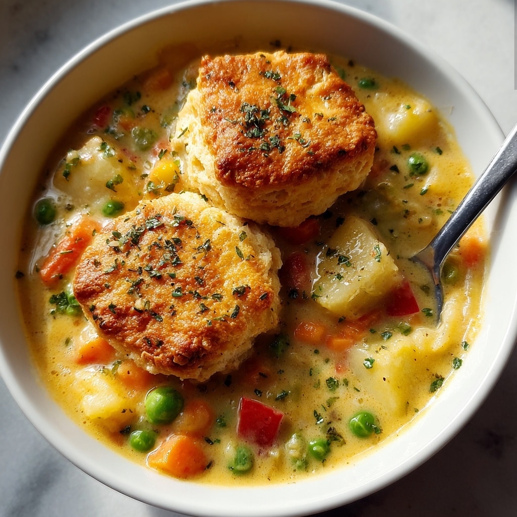 Veggie Pot Pie Soup Recipe