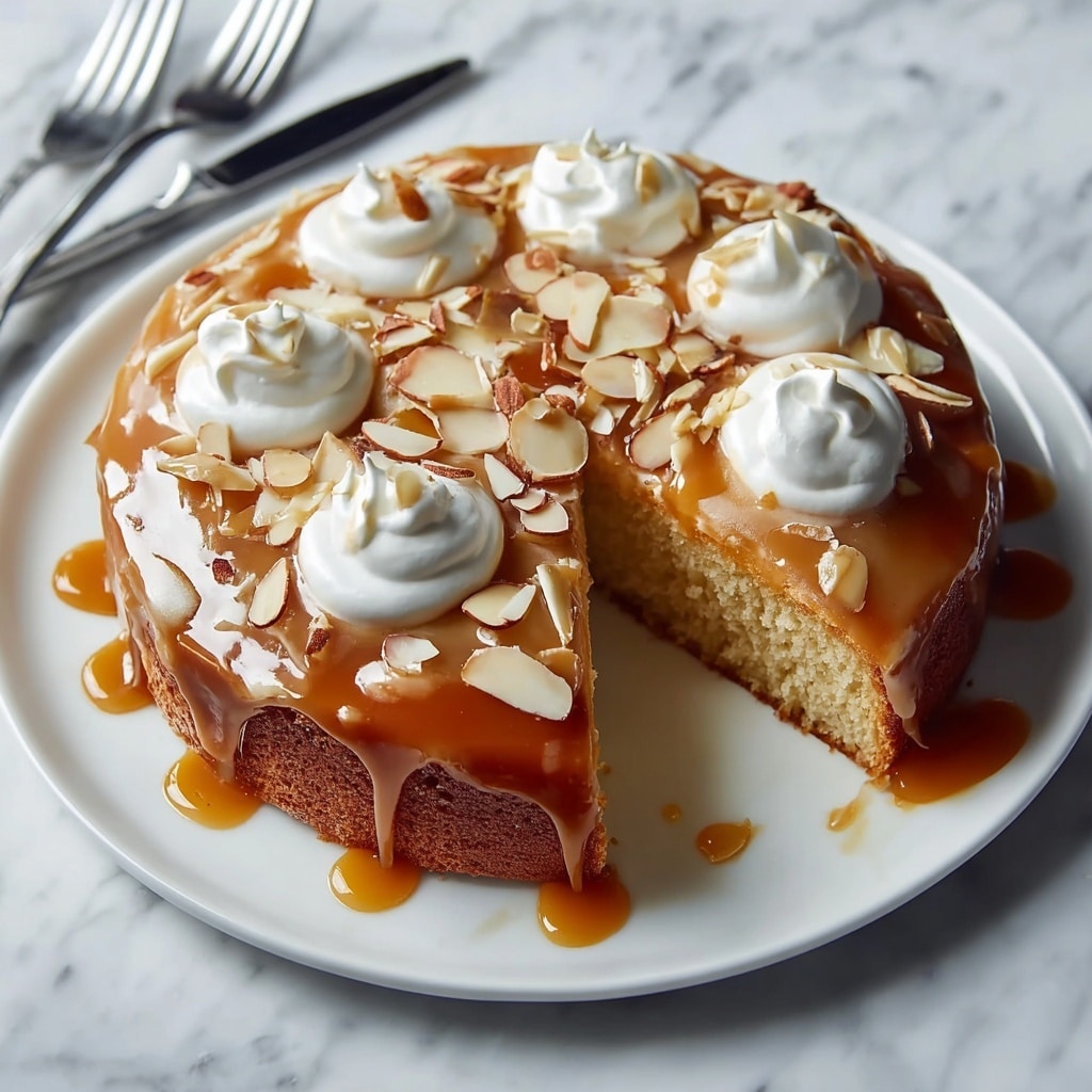 Best Toffee Almond Cake Recipe (Moist, Buttery & Crunchy) Recipe