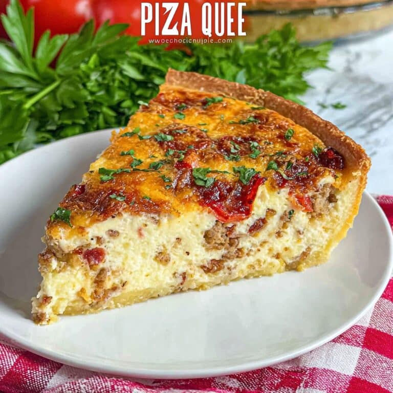 Pizza Quiche Recipe