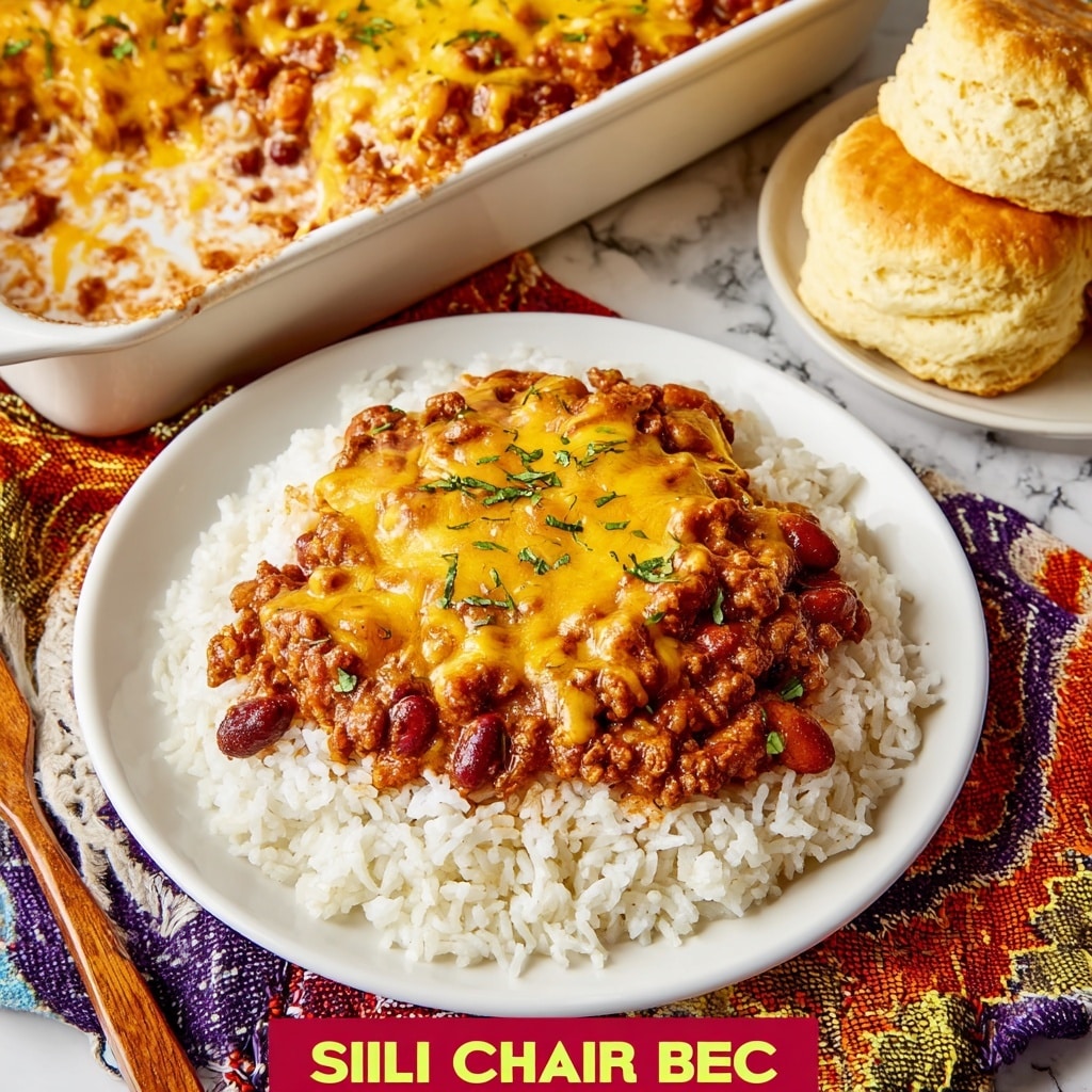 Chili Cream Rice Bake Recipe