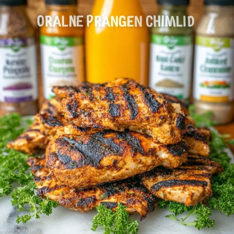 Grilled Orange Chicken Recipe