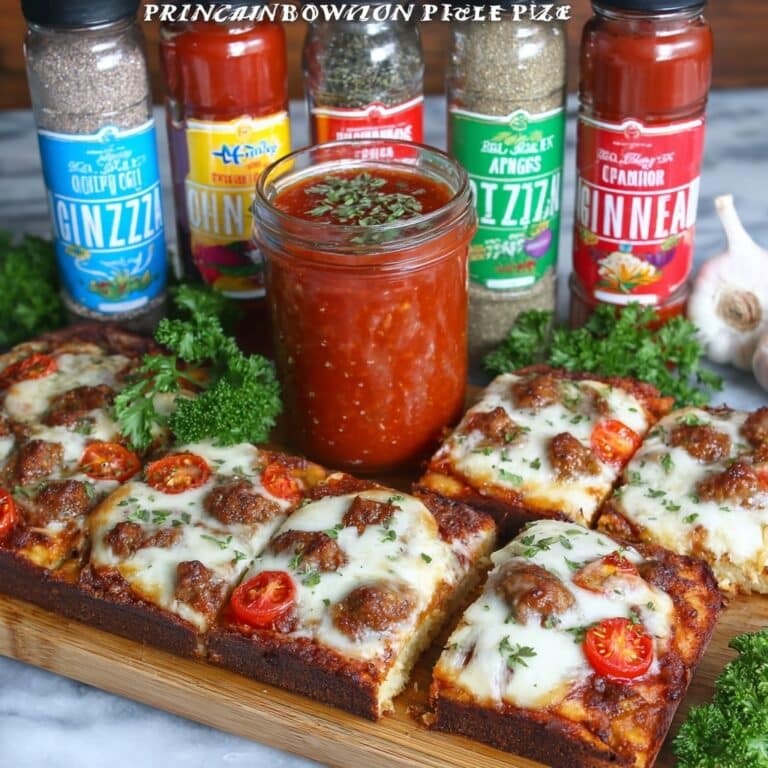 Homemade Pizza Sauce (Brownie Pan Pizza) Recipe