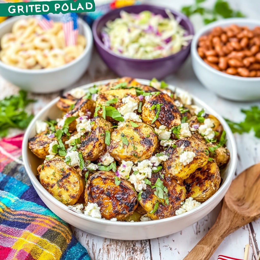 Grilled Greek Potato Salad Recipe
