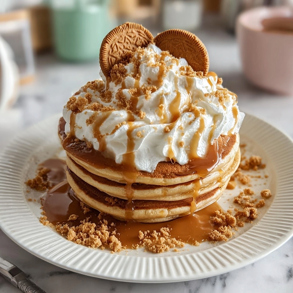 Decadent Biscoff Pancake Stack Recipe