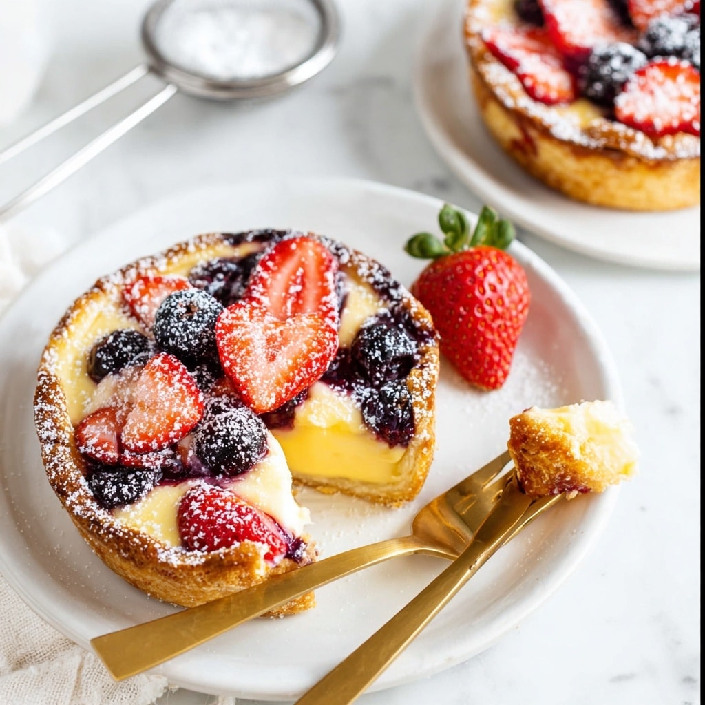 Air Fryer Yogurt Custard Toast with Fresh Fruit Recipe