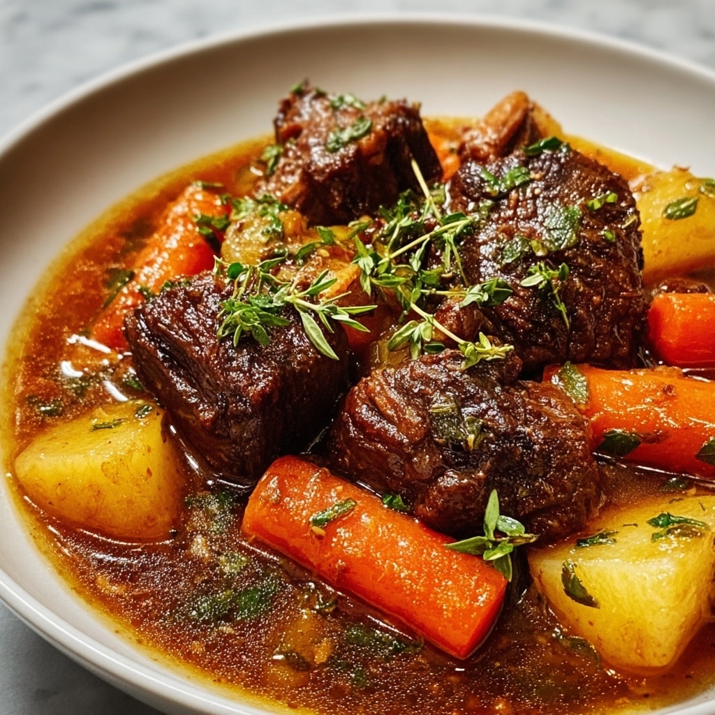 Easy Braised Short Ribs with Apple Cider Recipe