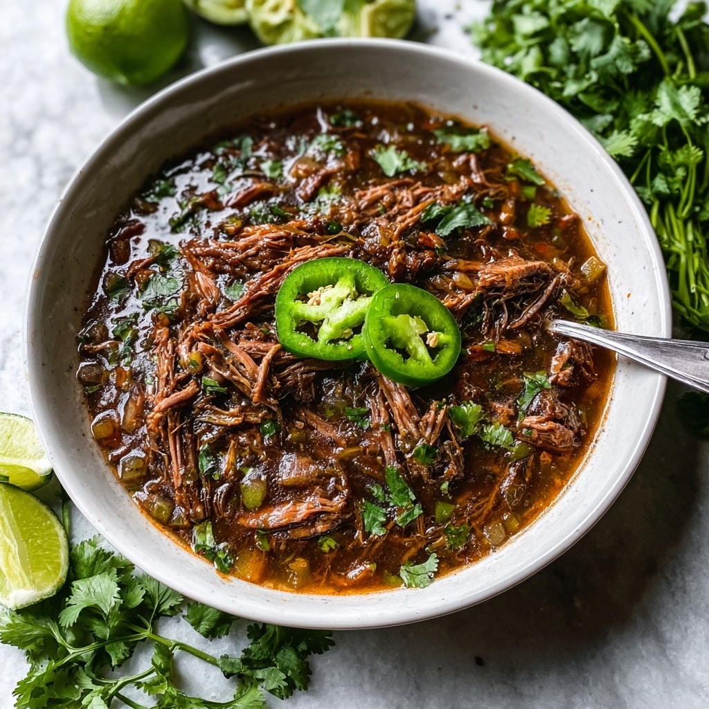 Easy Slow Cooker Barbacoa Beef Recipe