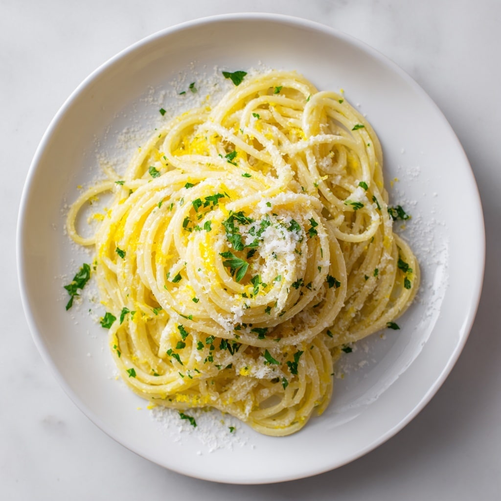 Lemon Butter Pasta Light Recipe