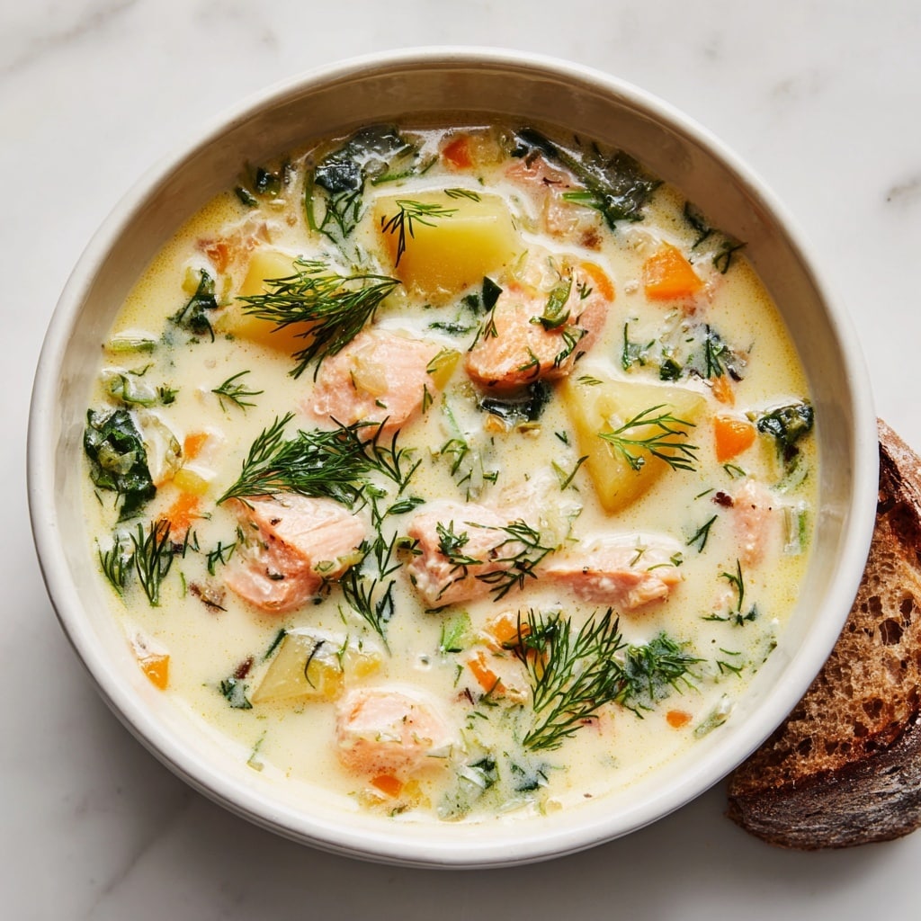 Cozy Salmon Chowder Recipe