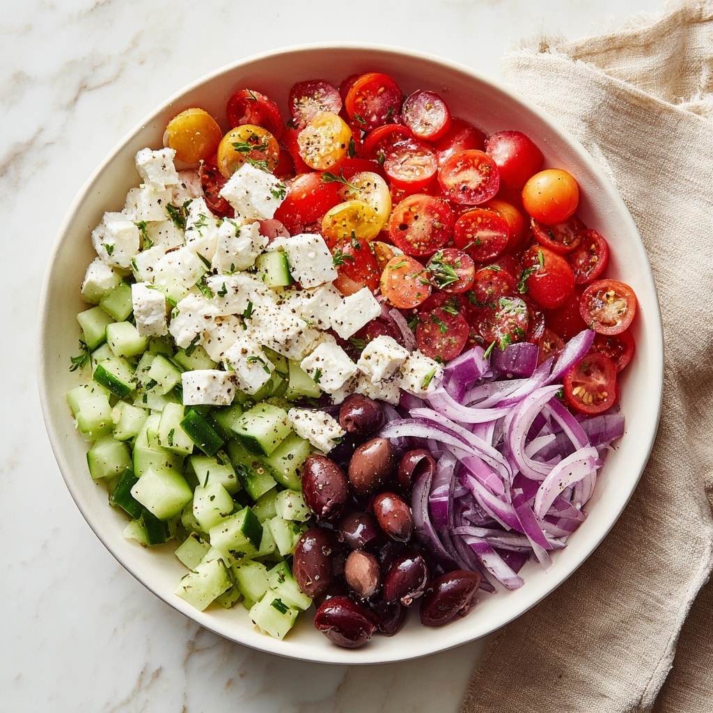 Fresh Greek Salad Recipe