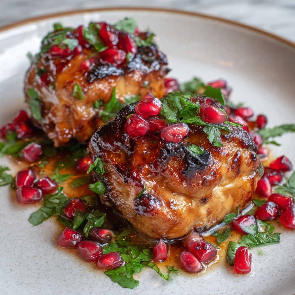 Pomegranate Molasses Chicken Recipe