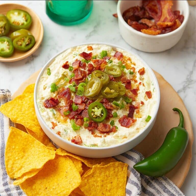 Crockpot Jalapeño Popper Dip Recipe
