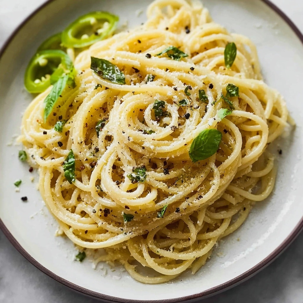 Olive Oil and Parmesan Pasta Recipe