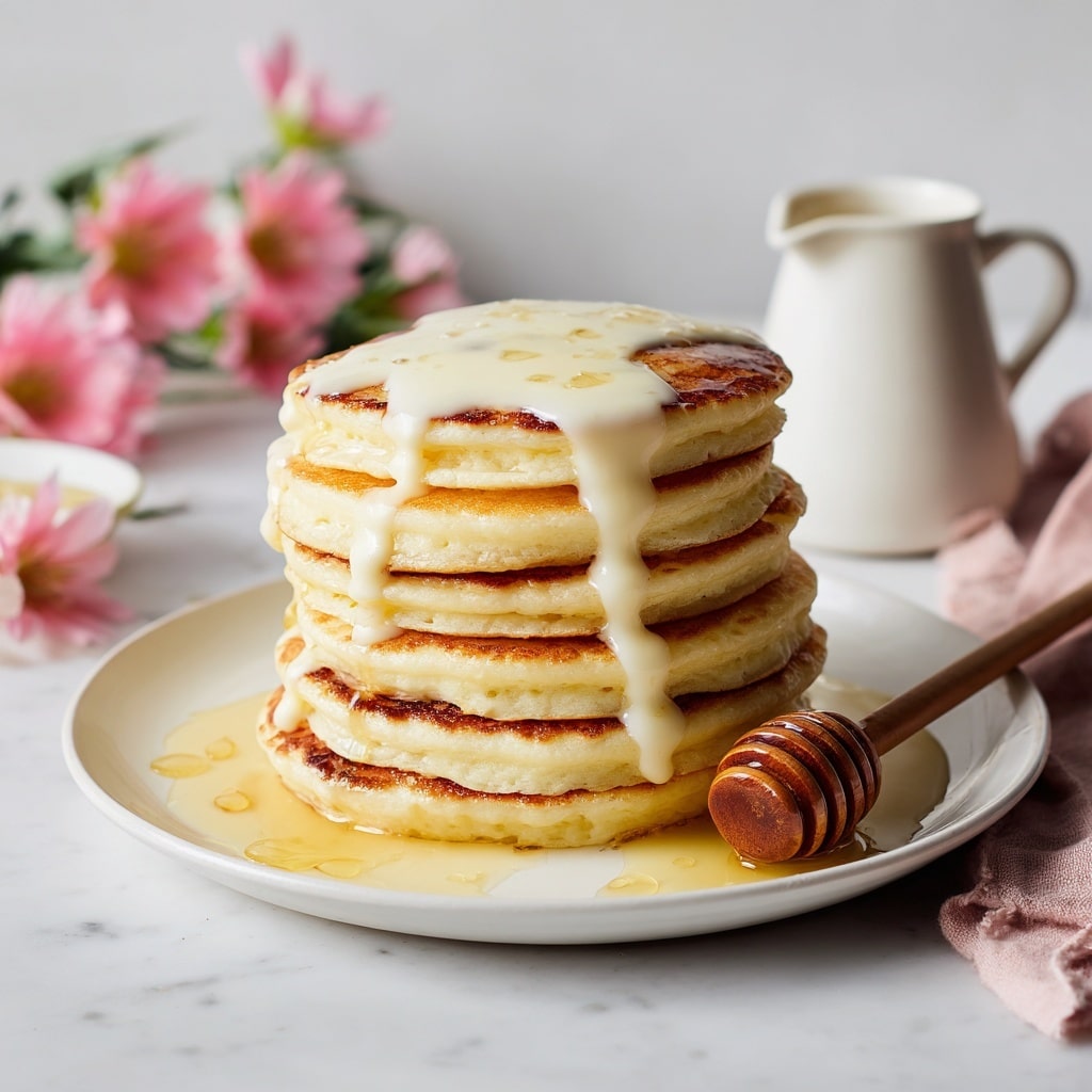 Mouthwatering Cinnamon Roll Cottage Cheese Pancakes Recipe