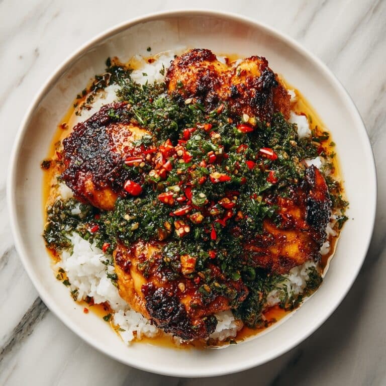 One-Pan Honey Butter Garlic Chicken & Rice Recipe