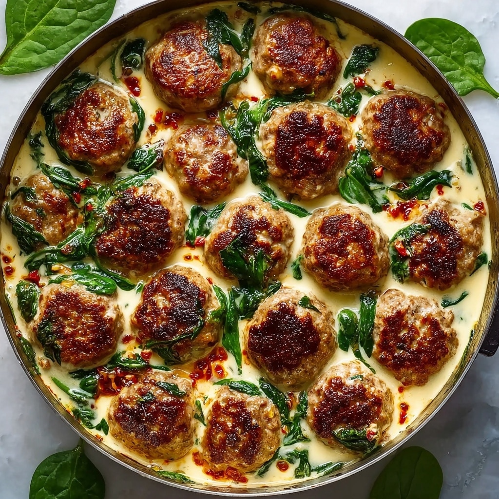 Baked Chicken Ricotta Spinach Meatballs Recipe